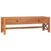 vidaXL TV stojalo 140x40x45 cm predelano tikovino