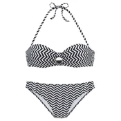JETTE Bikini  črna / bela