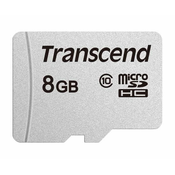 Transcend Pomnilniška kartica 8 GB microSDHC 300S (razred 10) (brez adapterja)