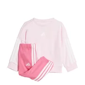 ADIDAS SPORTSWEAR Športna trenirka Essentials roza/pitaja/bela