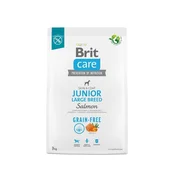 Brit Suha hrana za mladega psa (3 mesece - 2 leti), velike pasme nad 25 kg - Brit Care Dog Grain-Free Junior Large salmon 3kg