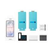 Samsung S26 Plus SAMSUNG zaštitna folija za zaslon, 2 komada, antirefleksivna, krpica za čišćenje + pomoćni okvir, PROZIRNA EF-US947CTEGWW