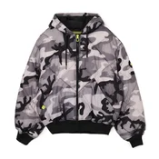 Cropp - Prošivena bomber jakna - tamno siva