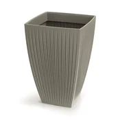 Saksija Latia kvadratna visoka 40cm - moka kamen 247R ( 20101 )