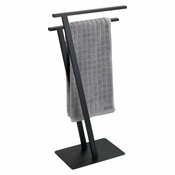 WENKO 24396100 - Stalak za peškire LIRIO 20x40 cm crni