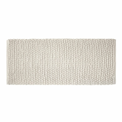 Bela kopalniška preproga 50x120 cm Aspen Bobble – Bianca