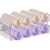 Zožljiv plastični regal za 8 steklenk