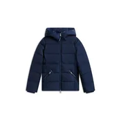 TOMMY HILFIGER Zimska jakna temno modra/siva