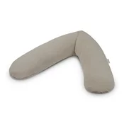 Theraline jastuk za trudnice, 190 cm, sivo-smedi