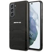 AMG AMHCS21FESGSEBK S21 FE G990 black hardcase Leather Debossed Lines (AMHCS21FESGSEBK)