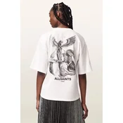 AllSaints oversize kratka ženska majica bombažna SERAPH AMELIE SS