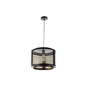 Lestenec na vrvici VITO 1xE27/40W/230V črna