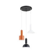 Luster na sajli VANTI 3xE27/15W/230V, višebojan