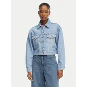 HUGO Jeans jakna Galatea 50557043 Svetlo modra Regular Fit