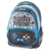 Play Ranac za decake Game Arcade Maxx, Anatomski, 41 x 31 x 21 cm, Plavo-sivi