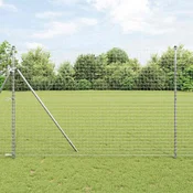 Euro ograda 1,5 x 10 m Željezo prekriveno PVC-om