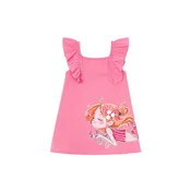 Mayoral Poletna obleka 3943 Roza Regular Fit