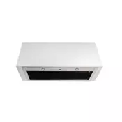 DAVOLINE Ugradni aspirator Canopy IX-BL crno staklo 60 cm