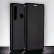 Infostyle Preklopna torbica Magnetic za Huawei Mate 20 Črna/Ekološko usnje + TPU silikon
