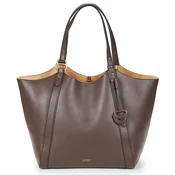 Lauren Ralph Lauren Nakupovalna torba TASHA temno rjava