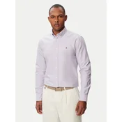 Tommy Hilfiger Srajca Solid Heritage MW0MW35774 Svetlo vijolična Regular Fit