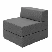 Fotelja Cube, 190x80 cm, Siva