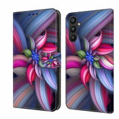 Eleganten etui/ovitek za Samsung A35 5G, Barvite rože