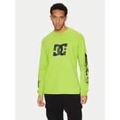 DC Shoes Majica dugih rukava Drivers Club ADYZT05406 Zelena Standard Fit