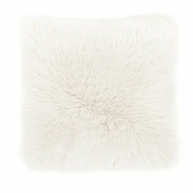 Bijeli jastuk Tiseco Home Studio Sheepskin, 45 x 45 cm