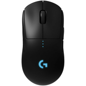 LOGITECH brezžična gaming miš G PROxSuperlight (910-005880), črna