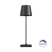 Braytron Stona lampa BRY-TOWER-1-CRNA-3000K-PUNJIVA