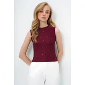 Trend Alacati Stili Ženska bluza Alc-X14113, Bordo