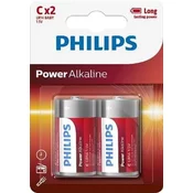 Philips Baterija LR14P2B/10 Power Alkaline C 2pcs