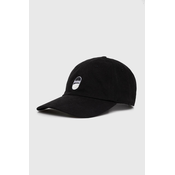 Pamucna kapa sa šiltom Puma Downtown Low Curve Cap boja: crna, s aplikacijom, 025312