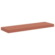 Vidaxl Stenska polica Rdeča 90 x 23,5 x 4 cm Konstruiran les