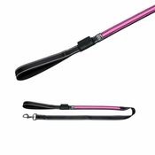 LED svetleč povodec 120cm pink Flamingo - Pasji povodci