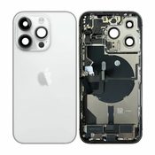 Apple iPhone 14 Pro - zadnje ohišje z majhnimi deli (srebrna)