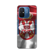 Silikonska maska za Xiaomi Redmi 12C SRB Print Skin crvena