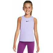 Majica kratkih rukava za djevojcice Nike Girls Court Dri-Fit Victory Tank Top - hydrangeas/blac