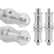 shumee Adapter za stativ z redukcijskim tulcem od 1/4 do 3/8, aluminijast stativ, 68 mm