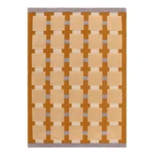 Oker rumena ročno tkana preproga iz mešanice volne 200x290 cm Mallory – MADE