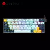 Tastatura mehanička Gaming Fantech MK874V2 RGB Atom 63 Mizu SkyBlue (rosie switch)