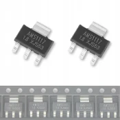 Rosfix Stabilizator napetosti AMS1117 5V 1A v ohišju SMD SOT223 2kosi., (21656594)