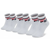 Carape za tenis Fila Junior Quarter Plain Tennis Socks 3P - white