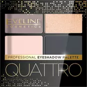 Eveline Cosmetics Quattro paleta senčil za oči odtenek 02 3,2 g