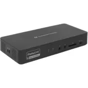 Conceptronic DONN31B priključna stanica i replikator porta za prijenosno računalo Žičano USB 3.2 Gen 2 (3.1 Gen 2) Type-C Crno