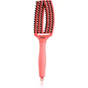 Olivia Garden Fingerbrush Boar & Nylon krtača za lase z najlonskimi in prašičjimi ščetinami Red Confidence 1 kos