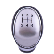 CAR 888 ACCESSORIES Ford Kožna rucica menjaca 5 brzina srebrna Ford Fokus Mk2 Mk3 Mk4 Mk7 Mondeo Kuga Galaxy Fiesta Mk 8