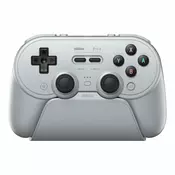 8BITDO Bežični gamepad 8BitDo Pro 3 BT/2.4Ghz/Multi platform/Gray edition + Dock