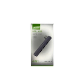 Bavin USB HUB 90° 4/1 3*Usb 2.0+ 1* Usb 3.0 siva HUB-16